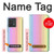 W3849 Colorful Vertical Colors Case Cover Custodia e Flip Case per Motorola Edge 40 Neo