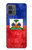 W3022 Haiti Flag Case Cover Custodia e Flip Case per Motorola Moto G14