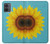W3039 Vintage Sunflower Blue Case Cover Custodia e Flip Case per Motorola Moto G14