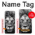 W3372 Lion Face Case Cover Custodia e Flip Case per Motorola Moto G14