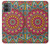 W3694 Hippie Art Pattern Case Cover Custodia e Flip Case per Motorola Moto G14