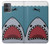 W3825 Cartoon Shark Sea Diving Case Cover Custodia e Flip Case per Motorola Moto G14
