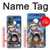 W3915 Raccoon Girl Baby Sloth Astronaut Suit Case Cover Custodia e Flip Case per Motorola Moto G14