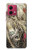 W0122 Yakuza Tattoo Case Cover Custodia e Flip Case per Motorola Moto G84