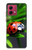 W0263 Ladybug Case Cover Custodia e Flip Case per Motorola Moto G84