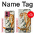 W1934 Chinese Tiger Painting Case Cover Custodia e Flip Case per Motorola Moto G84