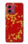W2050 Cherry Blossoms Chinese Graphic Printed Case Cover Custodia e Flip Case per Motorola Moto G84