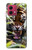 W3838 Barking Bengal Tiger Case Cover Custodia e Flip Case per Motorola Moto G84