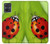 W0892 Ladybug Case Cover Custodia e Flip Case per Motorola Moto G54
