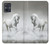 W0932 White Horse Case Cover Custodia e Flip Case per Motorola Moto G54