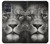 W1352 Lion Face Case Cover Custodia e Flip Case per Motorola Moto G54