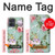 W2178 Flower Floral Art Painting Case Cover Custodia e Flip Case per Motorola Moto G54