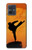 W3024 Kung Fu Karate Fighter Case Cover Custodia e Flip Case per Motorola Moto G54