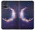 W3324 Crescent Moon Galaxy Case Cover Custodia e Flip Case per Motorola Moto G54