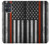 W3472 Firefighter Thin Red Line Flag Case Cover Custodia e Flip Case per Motorola Moto G54