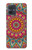 W3694 Hippie Art Pattern Case Cover Custodia e Flip Case per Motorola Moto G54