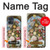 W3749 Vase of Flowers Case Cover Custodia e Flip Case per Motorola Moto G54