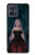 W3847 Lilith Devil Bride Gothic Girl Skull Grim Reaper Case Cover Custodia e Flip Case per Motorola Moto G54