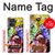 W3914 Colorful Nebula Astronaut Suit Galaxy Case Cover Custodia e Flip Case per Motorola Moto G54