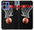 W0066 Basketball Case Cover Custodia e Flip Case per Motorola Edge 50 Pro