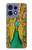 W0513 Peacock Case Cover Custodia e Flip Case per Motorola Edge 50 Pro
