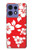 W1949 Hawaiian Hibiscus Pattern Case Cover Custodia e Flip Case per Motorola Edge 50 Pro
