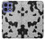 W2170 Cow Fur Texture Graphic Printed Case Cover Custodia e Flip Case per Motorola Edge 50 Pro
