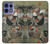 W2699 Ito Jakuchu Rooster Case Cover Custodia e Flip Case per Motorola Edge 50 Pro