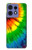 W3422 Tie Dye Case Cover Custodia e Flip Case per Motorola Edge 50 Pro