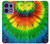 W3422 Tie Dye Case Cover Custodia e Flip Case per Motorola Edge 50 Pro