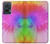 W2488 Tie Dye Color Case Cover Custodia e Flip Case per Motorola Edge 50 Fusion