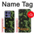 W2877 Green Snake Skin Graphic Printed Case Cover Custodia e Flip Case per Motorola Edge 50 Fusion