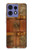 W3012 Treasure Chest Case Cover Custodia e Flip Case per Motorola Edge 50 Fusion
