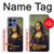 W3038 Mona Lisa Da Vinci Painting Case Cover Custodia e Flip Case per Motorola Edge 50 Fusion