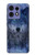 W3410 Wolf Dream Catcher Case Cover Custodia e Flip Case per Motorola Edge 50 Fusion