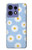 W3681 Daisy Flowers Pattern Case Cover Custodia e Flip Case per Motorola Edge 50 Fusion