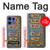 W3750 Vintage Vehicle Registration Plate Case Cover Custodia e Flip Case per Motorola Edge 50 Fusion