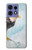 W3843 Bald Eagle On Ice Case Cover Custodia e Flip Case per Motorola Edge 50 Fusion