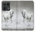 W0932 White Horse Case Cover Custodia e Flip Case per Motorola Edge 50 Ultra