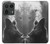 W3505 Wolf Howling Case Cover Custodia e Flip Case per Motorola Edge 50 Ultra
