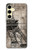 W3416 Eiffel Tower Blueprint Case Cover Custodia e Flip Case per Samsung Galaxy S24 FE