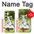 W3795 Kitten Cat Playful Siberian Husky Dog Paint Case Cover Custodia e Flip Case per Samsung Galaxy S24 FE