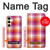 W3941 LGBT Lesbian Pride Flag Plaid Case Cover Custodia e Flip Case per Samsung Galaxy S24 FE