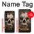 W0552 Skull Case Cover Custodia e Flip Case per Samsung Galaxy A16 5G