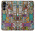 W3879 Retro Music Doodle Case Cover Custodia e Flip Case per Samsung Galaxy A16 5G