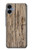 W0600 Wood Graphic Printed Case Cover Custodia e Flip Case per Samsung Galaxy A06