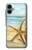 W1117 Starfish on the Beach Case Cover Custodia e Flip Case per Samsung Galaxy A06