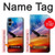 W3841 Bald Eagle Flying Colorful Sky Case Cover Custodia e Flip Case per Samsung Galaxy A06