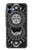 W3854 Mystical Sun Face Crescent Moon Case Cover Custodia e Flip Case per Samsung Galaxy A06