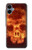 W3881 Fire Skull Case Cover Custodia e Flip Case per Samsung Galaxy A06